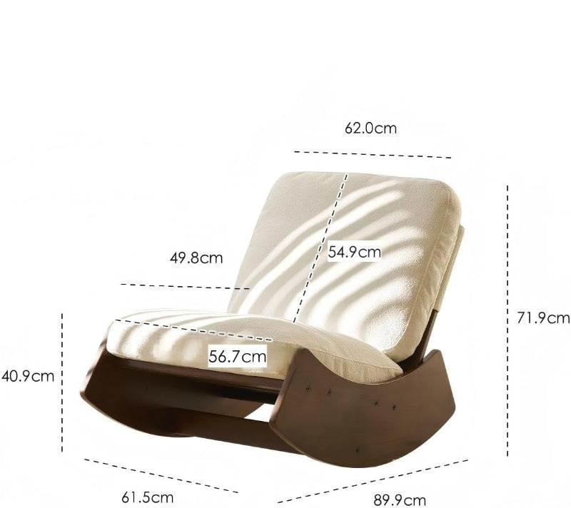 SABI – Rocking Chair Design Bois Massif
