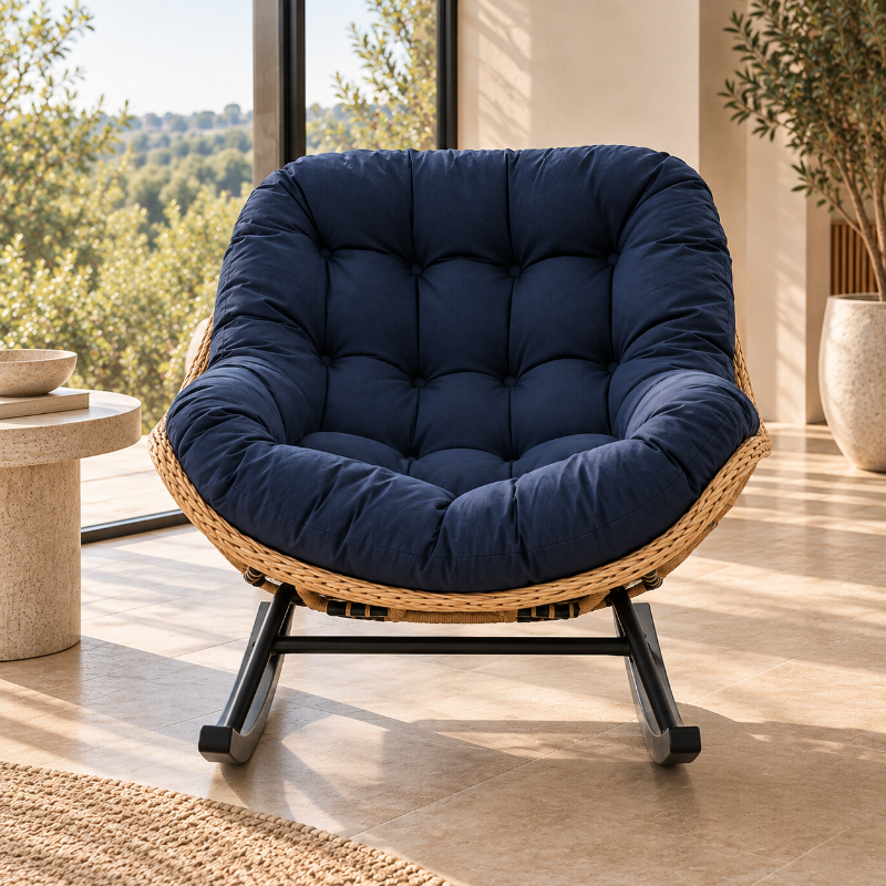 HANA - Rocking Chair Papasan Rotin