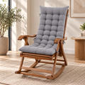 Coussin rocking chair gris 