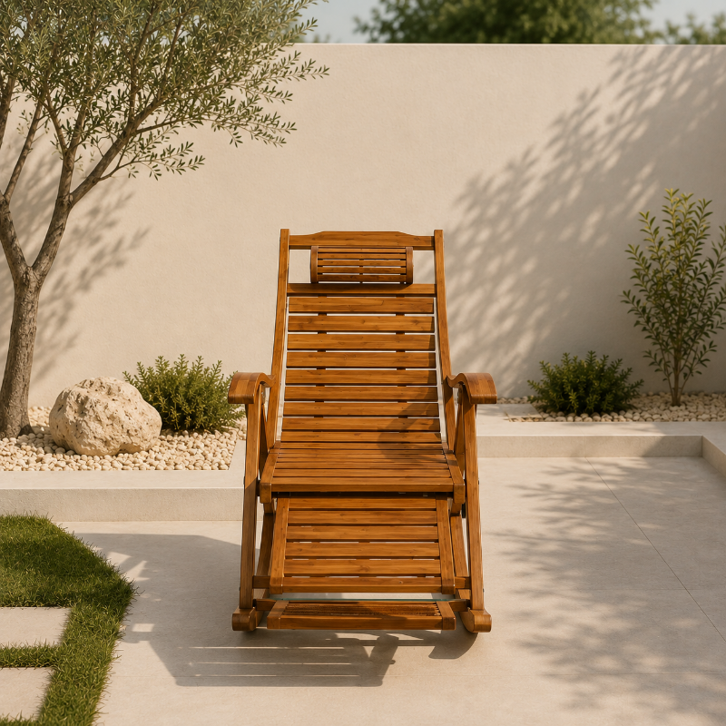 Rocking Chair Extérieur Pliable
