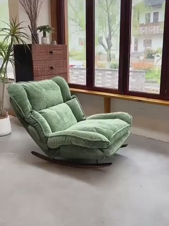 ROVA - Rocking chair tissu