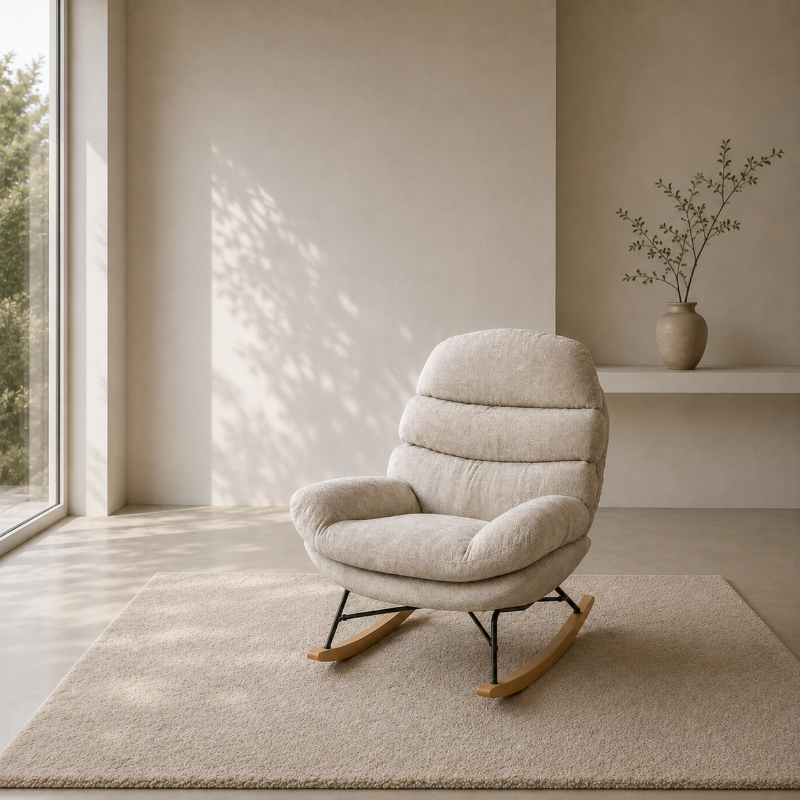 rocking Chair Cocoon Chenille